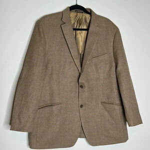 Black & Brown 1826 Tan Blazer
Pit to Pit 24’
Waist about 24’
Length 29’